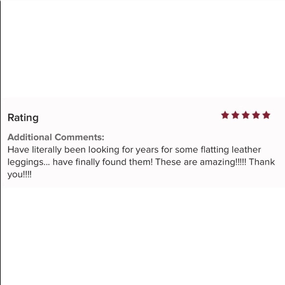 S-XL Avail! High Waisted Vegan Leather Leggings - Picture 7 of 7